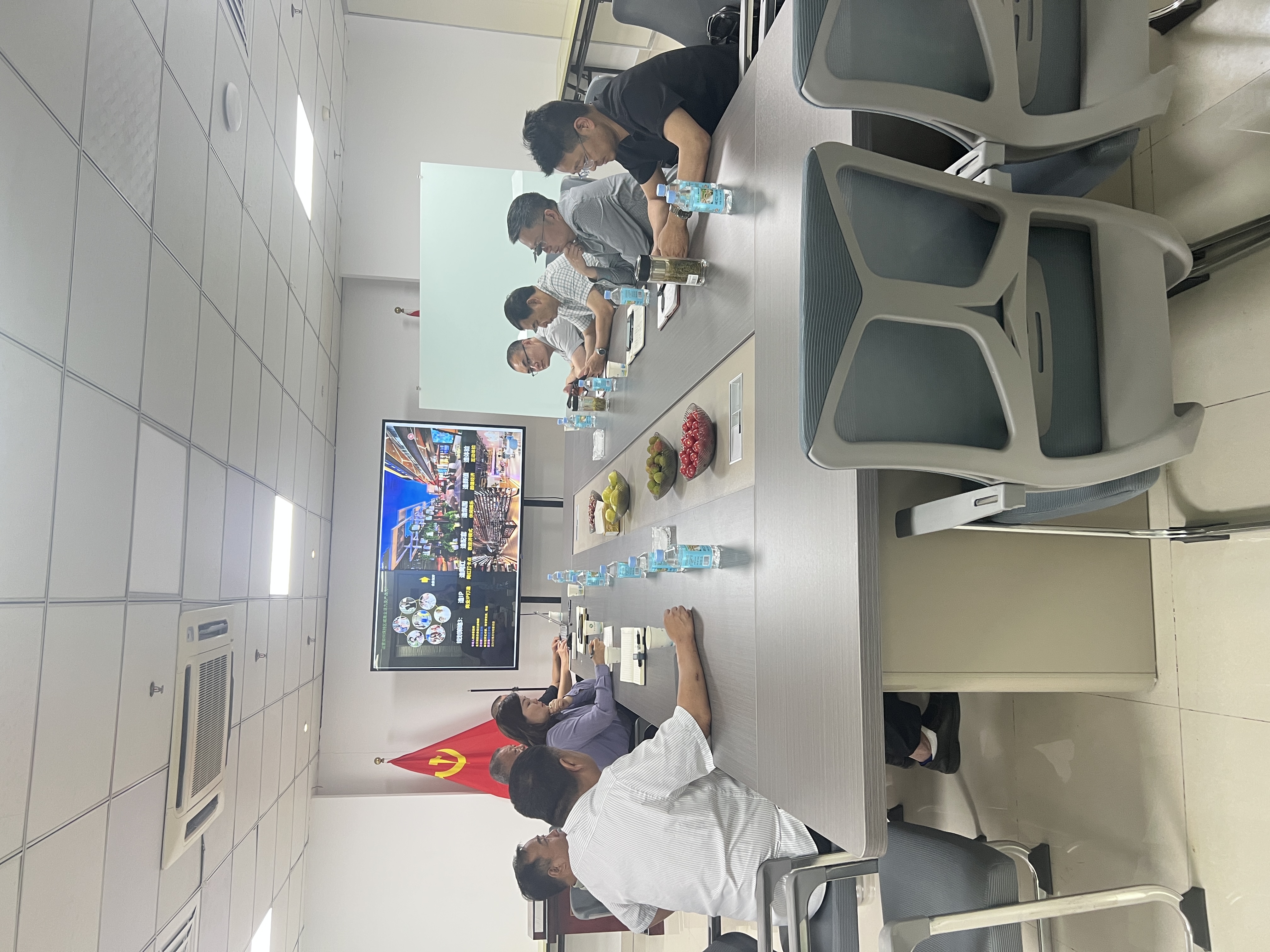 扬州高发产业投资集团莅临我司开展第三次高层洽谈